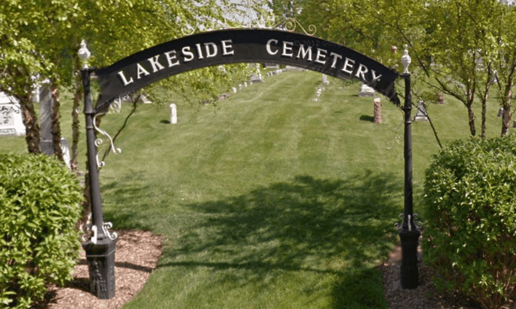 Aerial View Lakeside Cemetery Association
